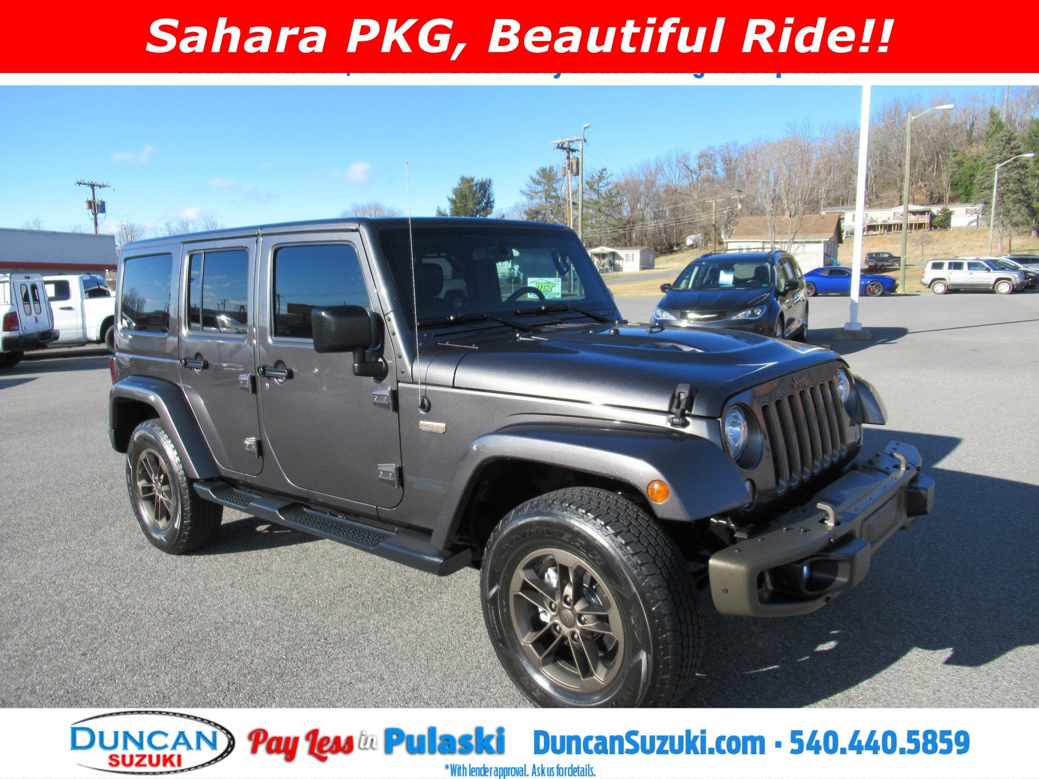 2017 Jeep Wrangler Unlimited Sahara