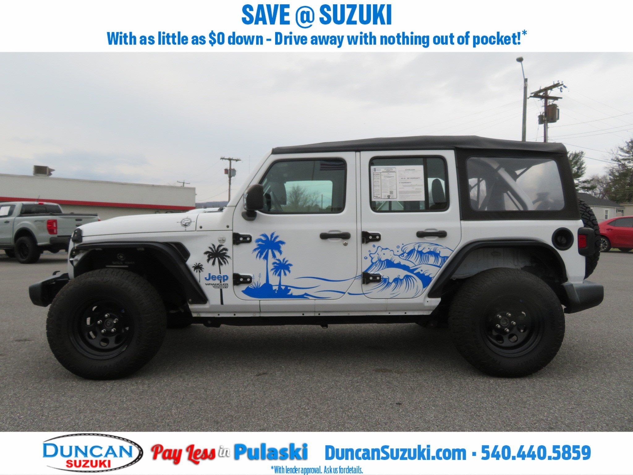 2019 Jeep Wrangler Unlimited Sport