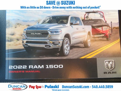 2022 RAM 1500 Big Horn/Lone Star