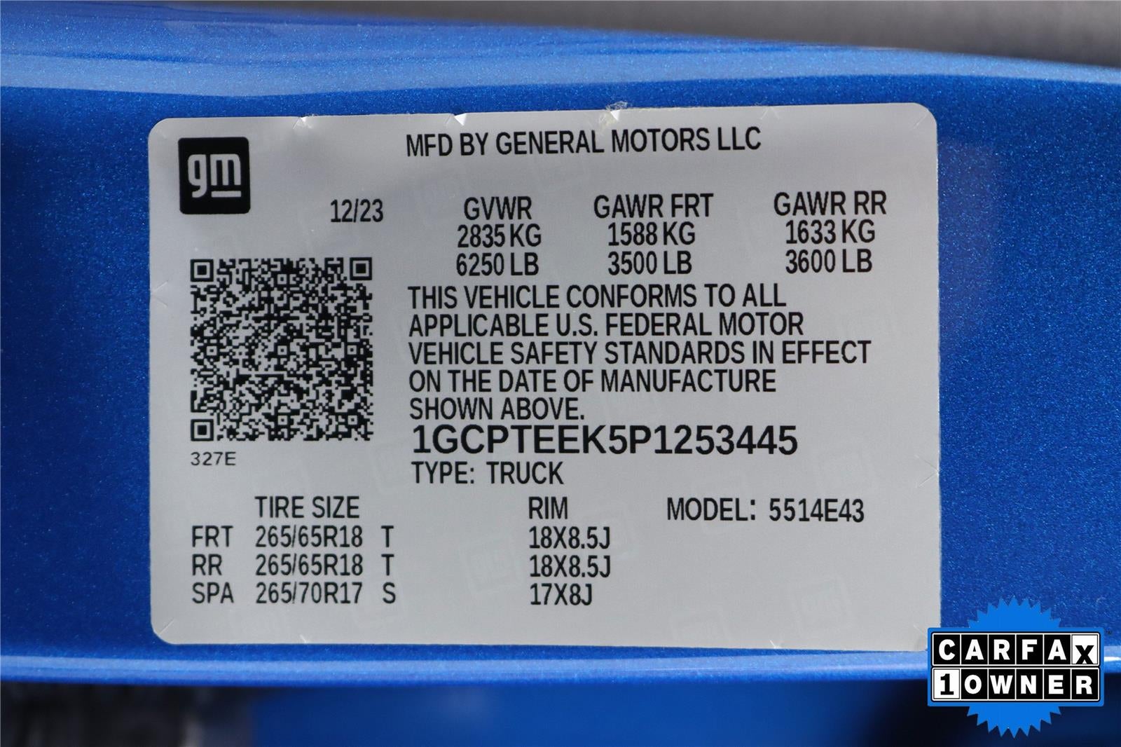 2023 Chevrolet Colorado 4WD Trail Boss