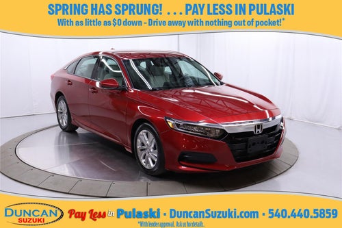 2018 Honda Accord Sedan LX 1.5T