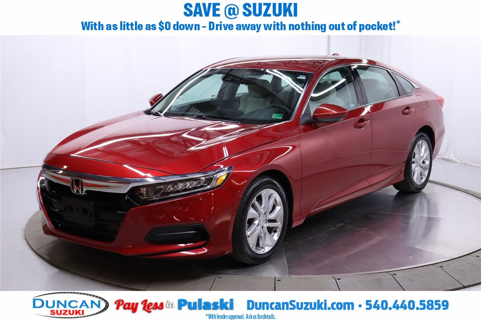 2018 Honda Accord Sedan LX 1.5T