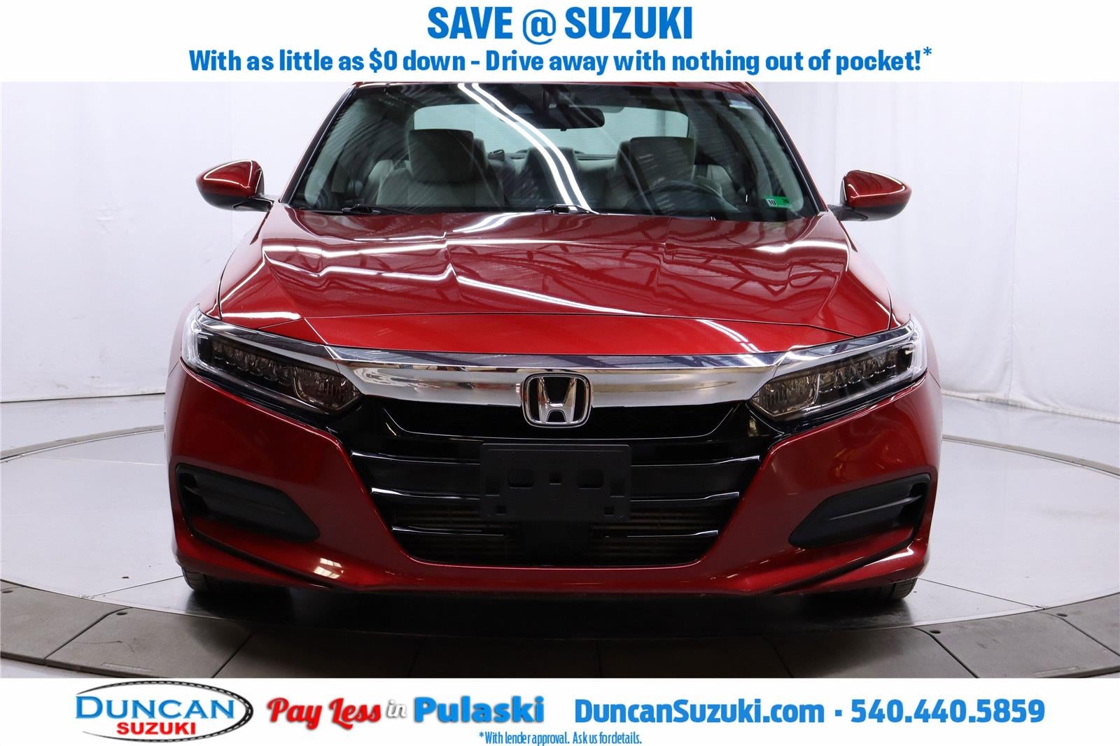 2018 Honda Accord Sedan LX 1.5T