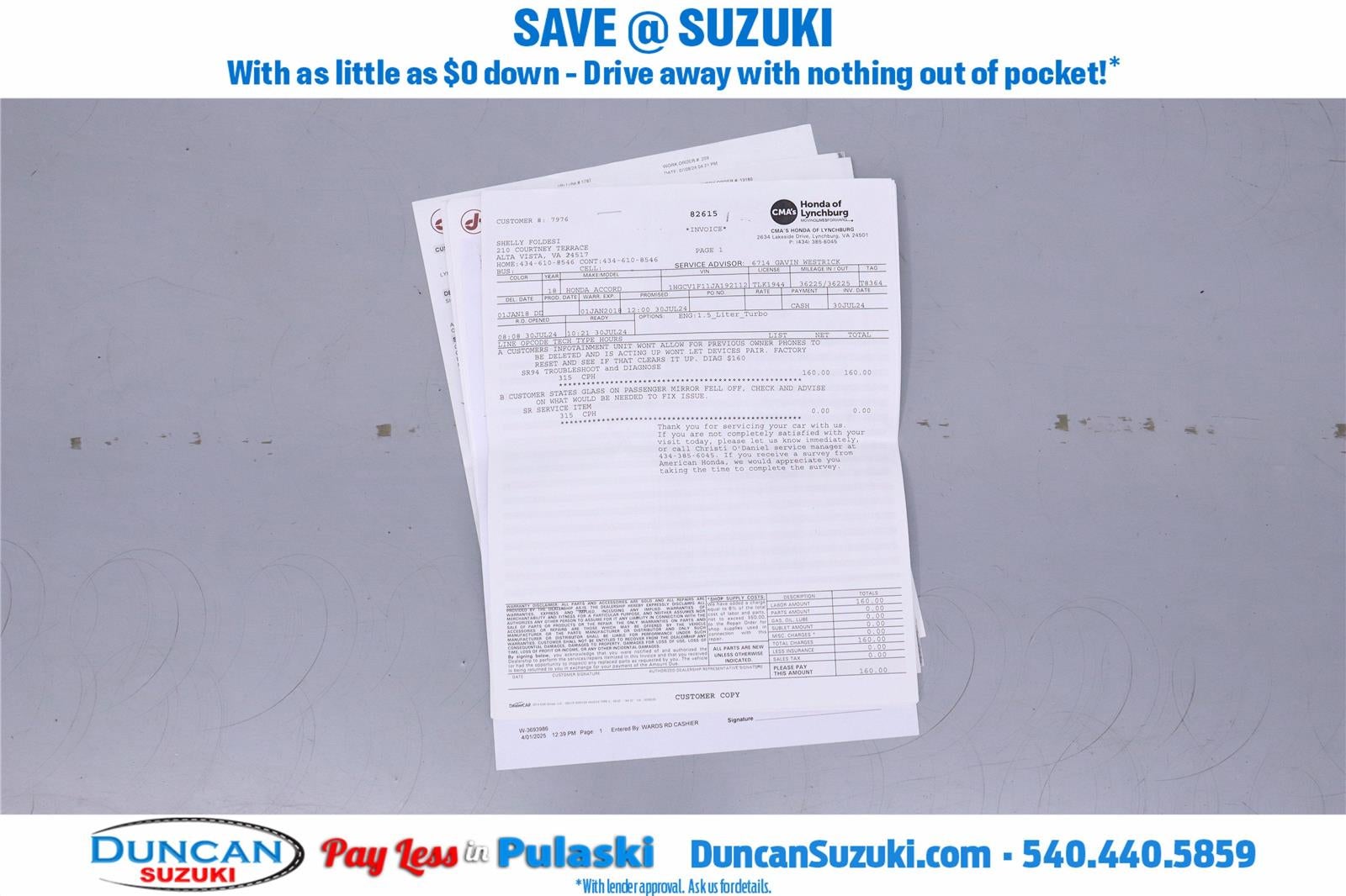 2018 Honda Accord Sedan LX 1.5T