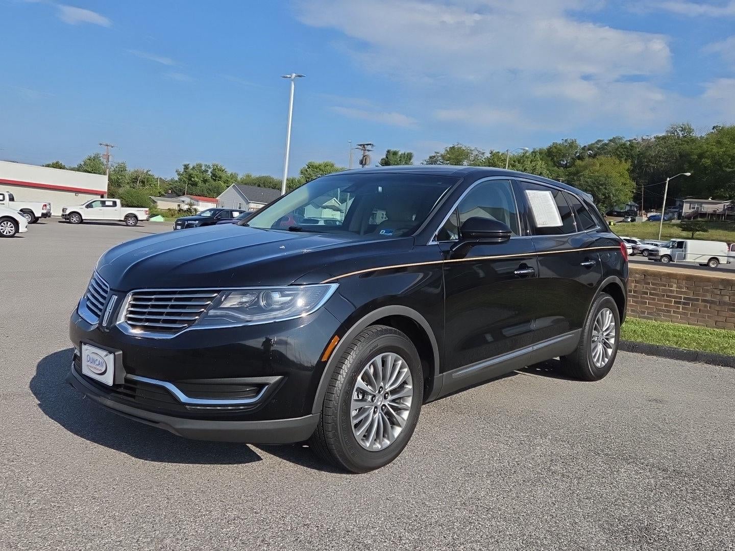 2018 Lincoln Mkx Select