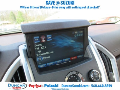 2012 Cadillac SRX Performance Collection