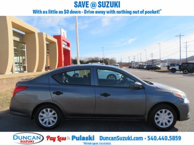 2017 Nissan Versa 1.6 S