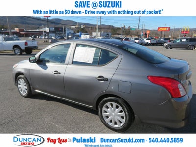 2017 Nissan Versa 1.6 S