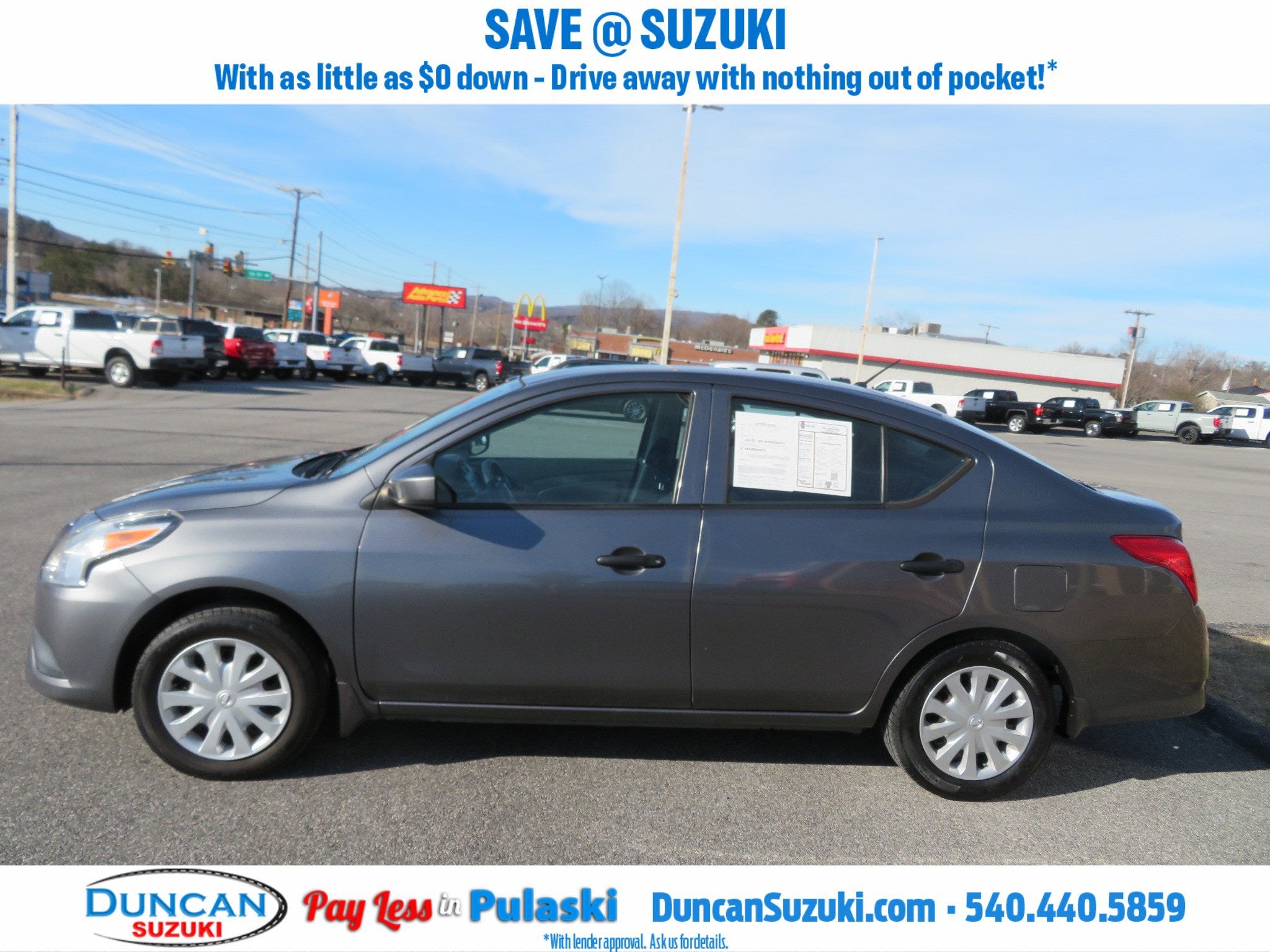 2017 Nissan Versa 1.6 S