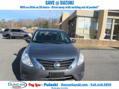 2017 Nissan Versa 1.6 S