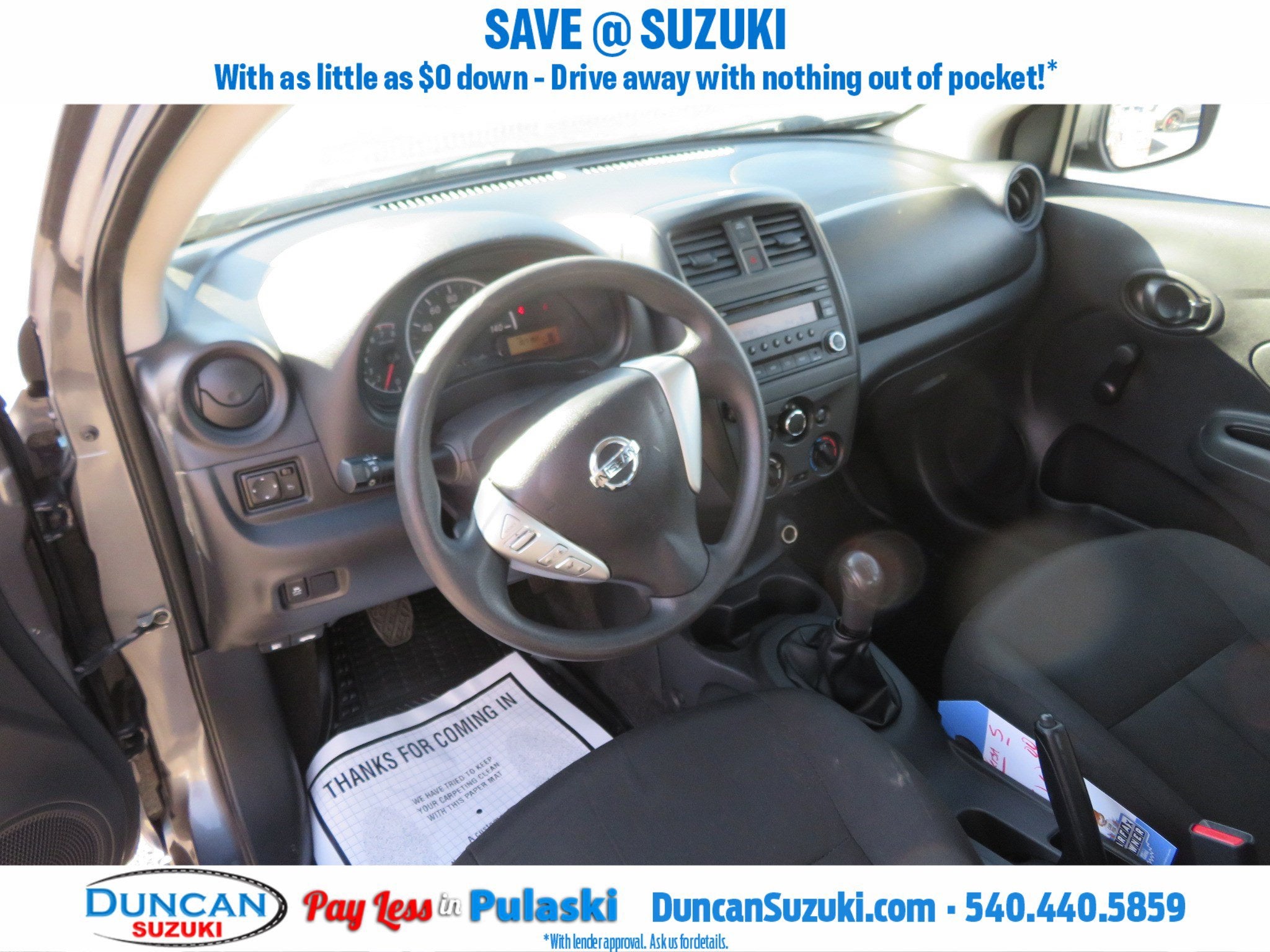 2017 Nissan Versa 1.6 S