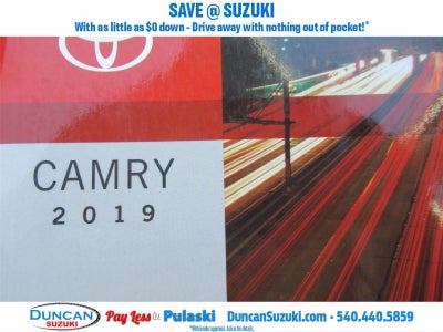 2019 Toyota Camry LE