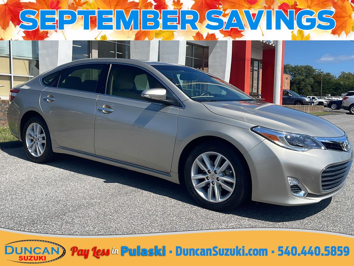 2015 Toyota Avalon XLE Premium