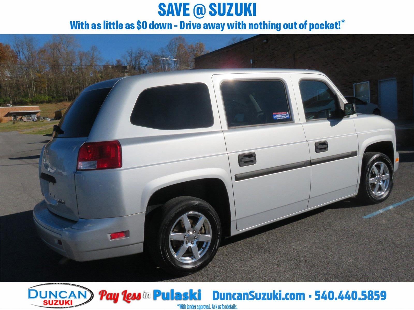 2015 VEHICLE PRODUCTION GROUP LLC MV-1 DSERIES